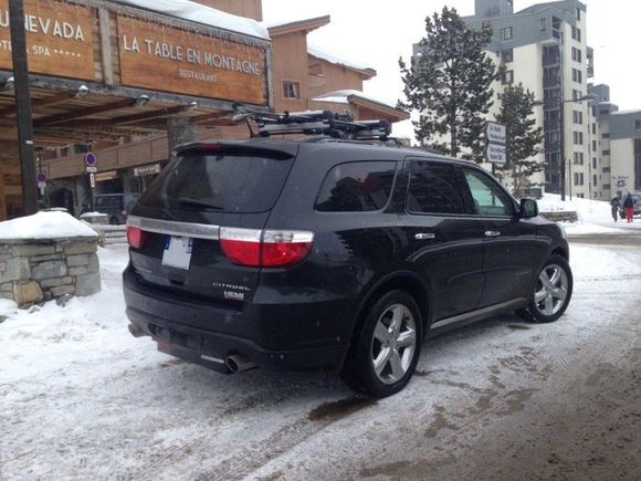 In Tignes ski station (in french alps)