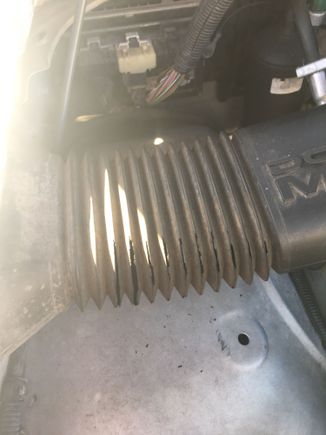 This possibly could be my air sucking noise!