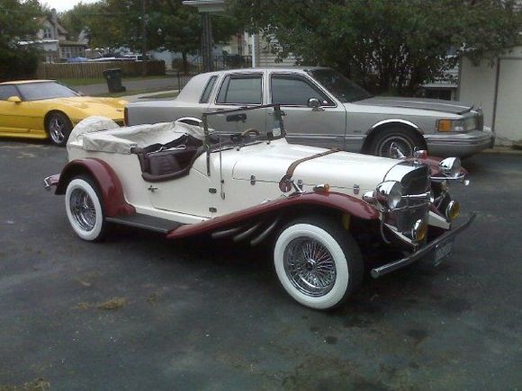my mercedes ssk kitcar