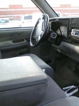 Interior, passenger view