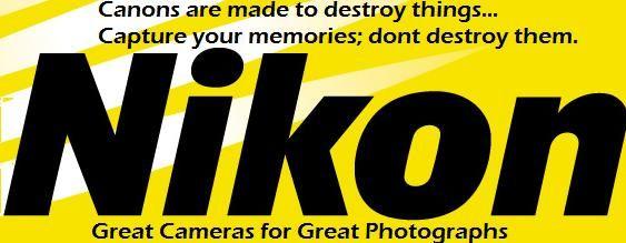Nikons Rule.