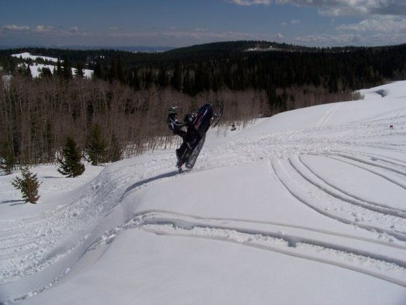 Jumping my sled.
