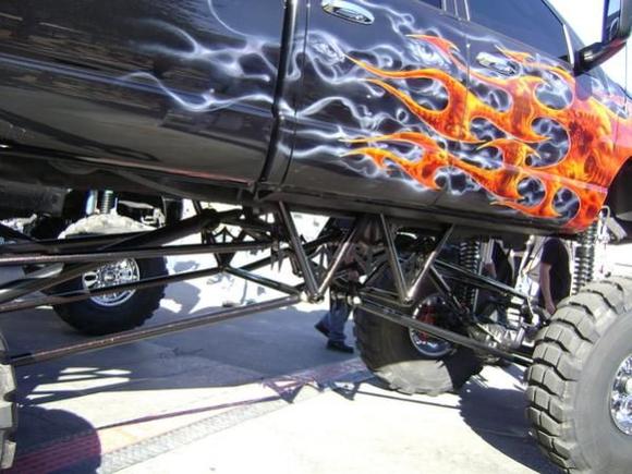 Undercarriage shot w/paint