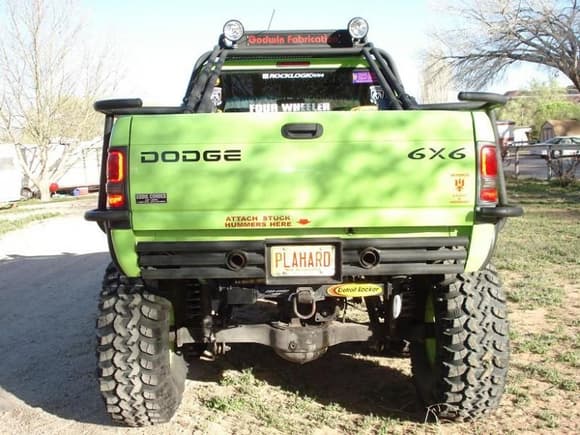 Dodge T-Rex back side