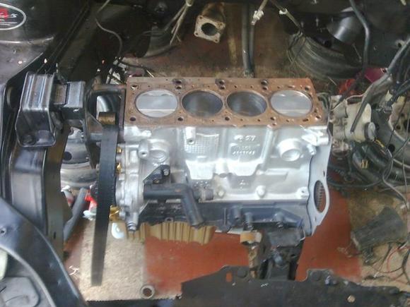 3/4 Of the DOHC
