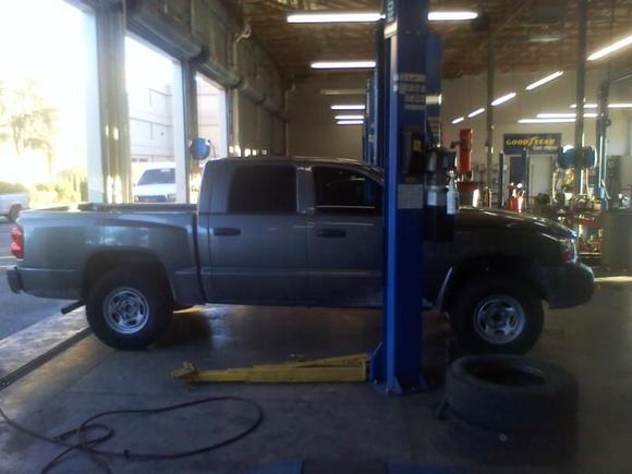 after level and tires