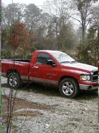 my truck snow