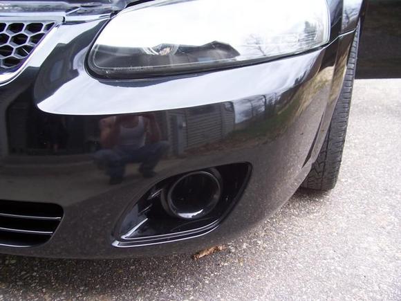 showin the ca pipe for the WR intake