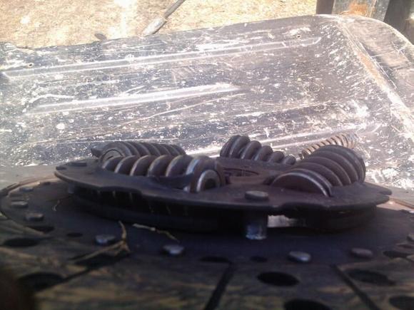 springs are blown out