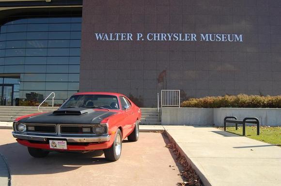 1972 Dodge Demon 340 at the Chrysler Museum