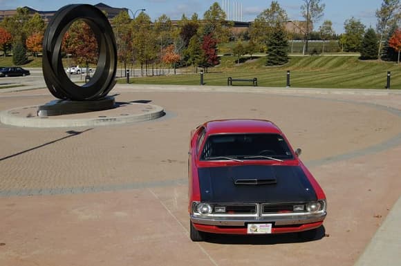 1972 Dodge Demon 340 at the Chrysler Museum