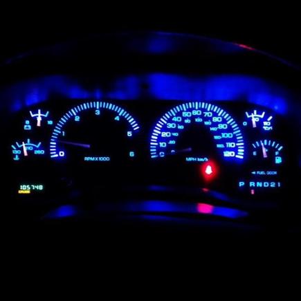 Blue led cluster!