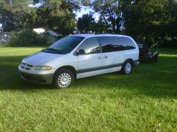 2Van mowing