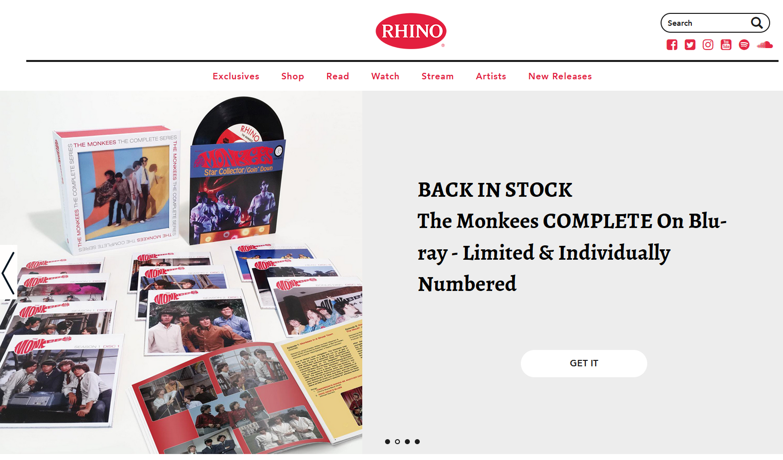 Monkees Limited Blu ray set back in stock - DVD Talk Forum
