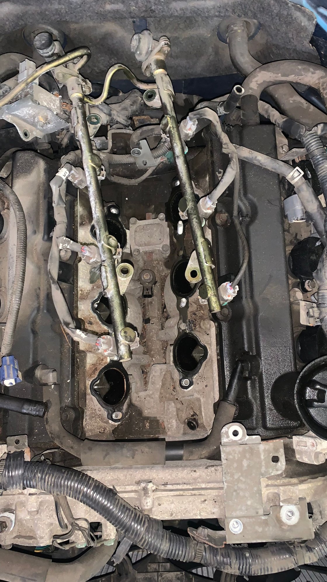 (knock sensor before being replaced)