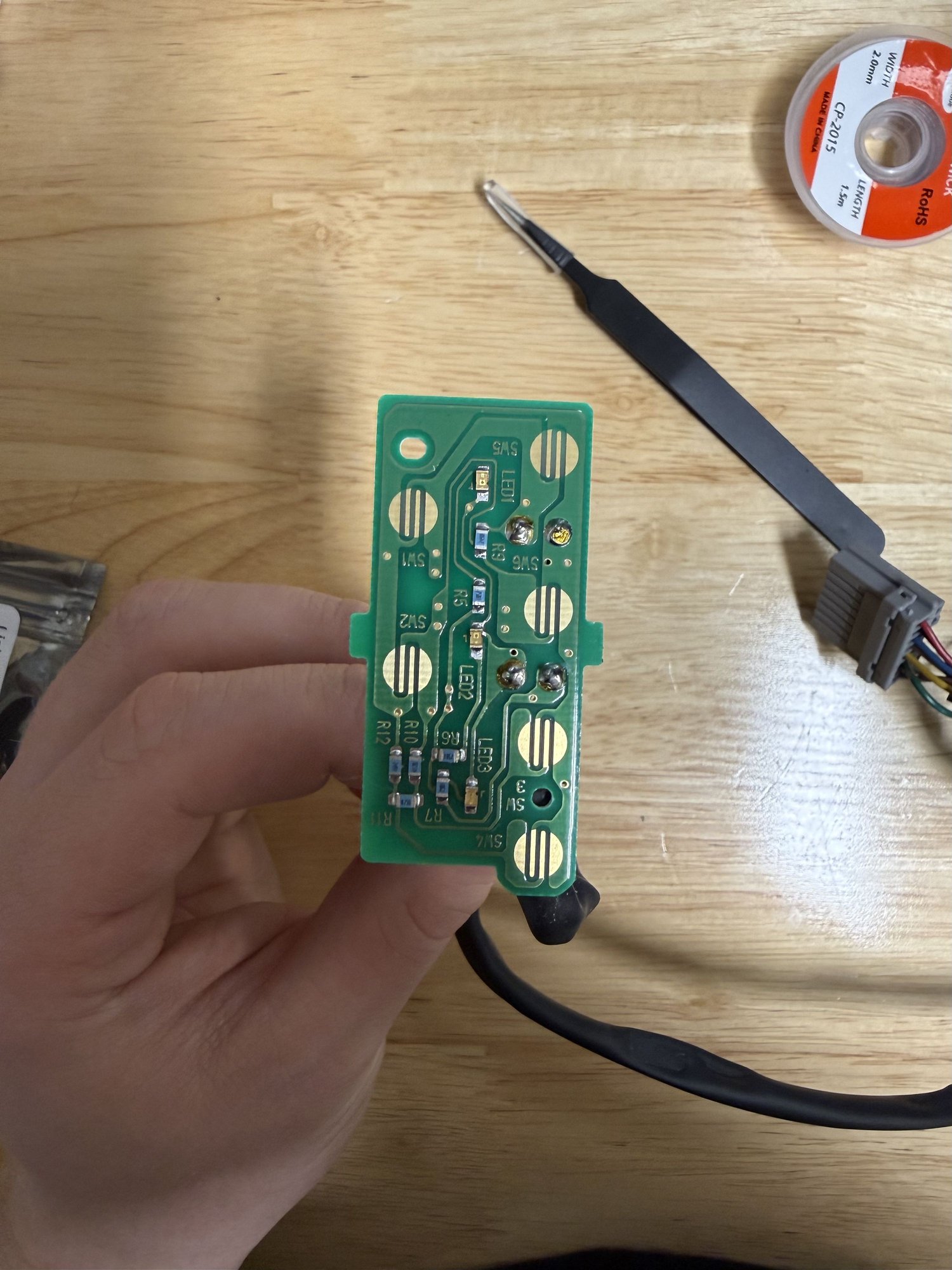 Other steering wheel control circuit board