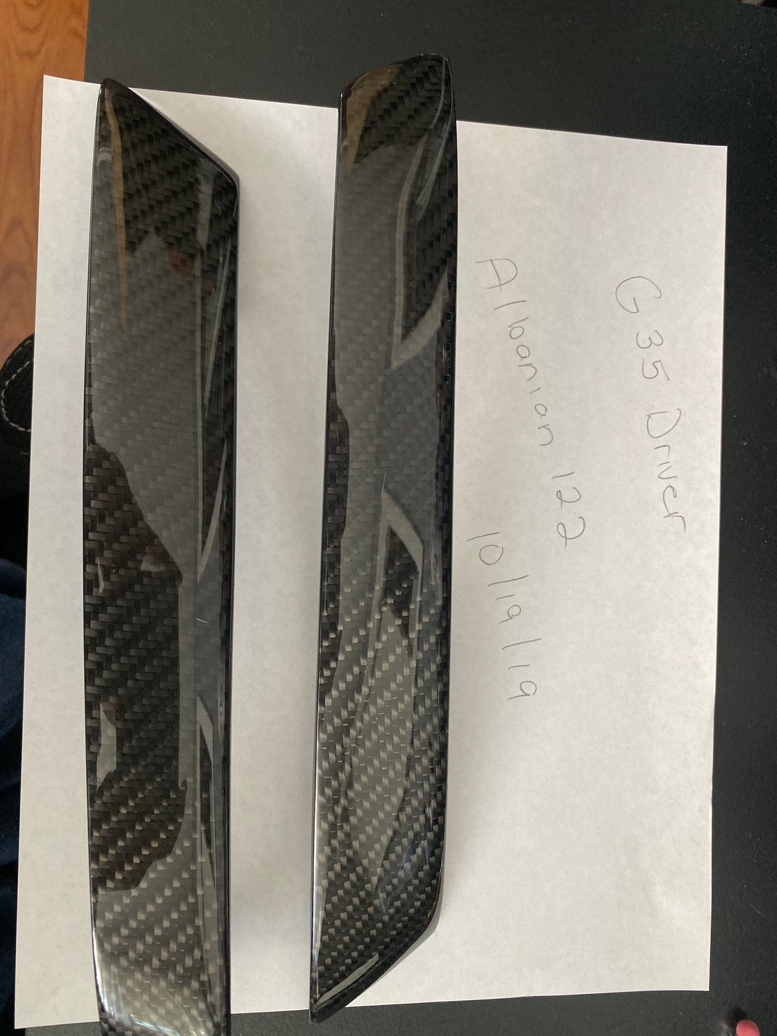 FS G35 Coupe Carbon Fiber Door Handles G35Driver Infiniti G35