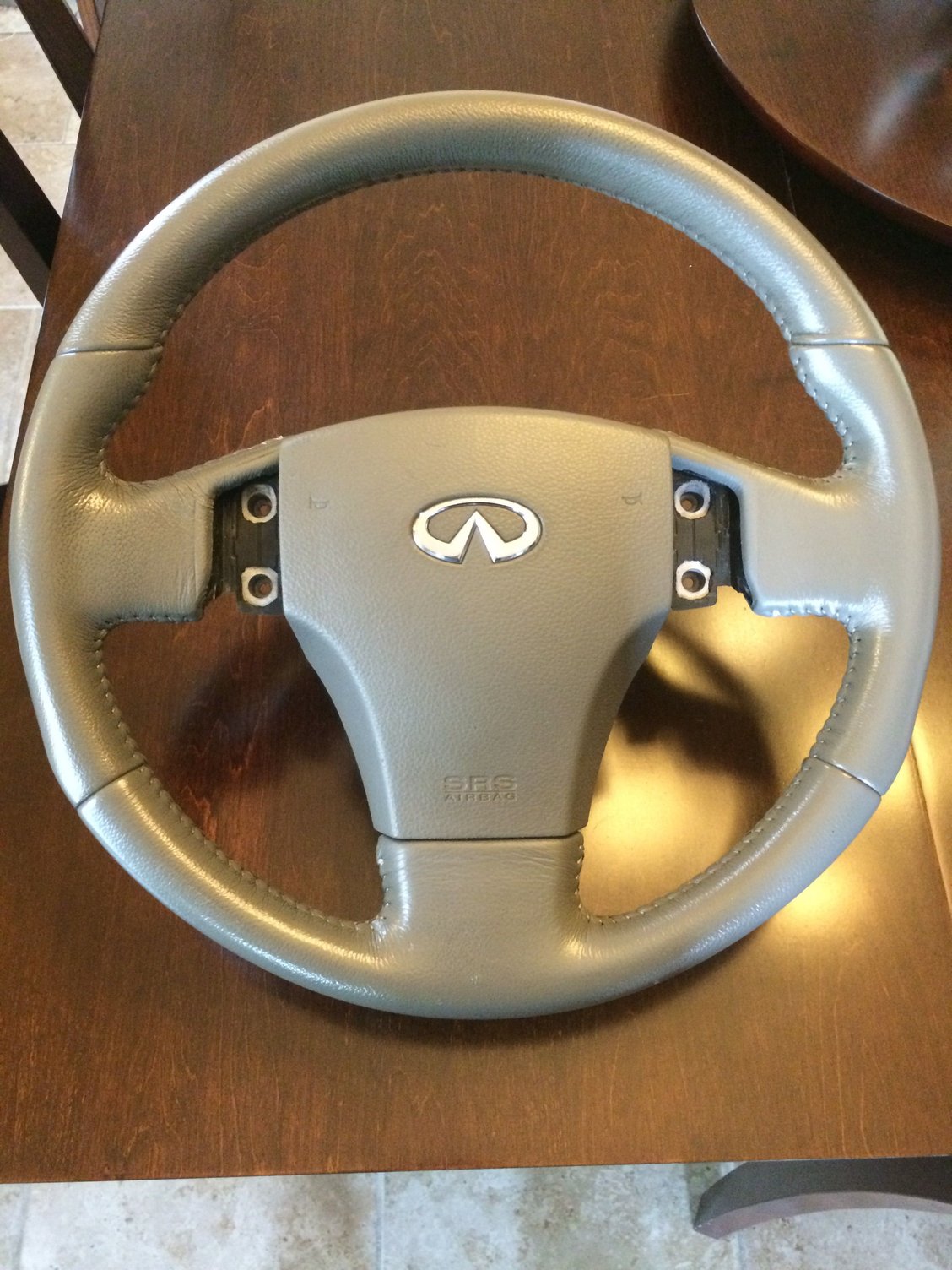 FS Tan steering wheel with airbag G35Driver Infiniti G35 & G37