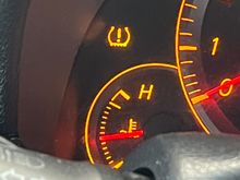 Temp when engine is turned off right after