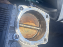 After cleaning up throttle body 