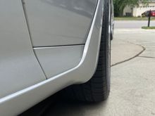 Rear side view