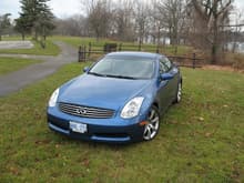2006 Athens Blue G35 coupe