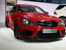 Mercedes Benz C63 AMG Coupe Black Series 1