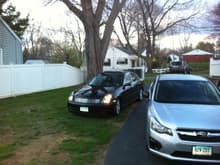 My G and my girls 2012 Impreza