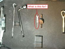 What is this tool in my '07 G35 sedan for?