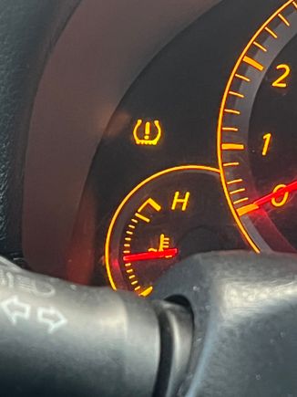 Temp when engine is turned off right after