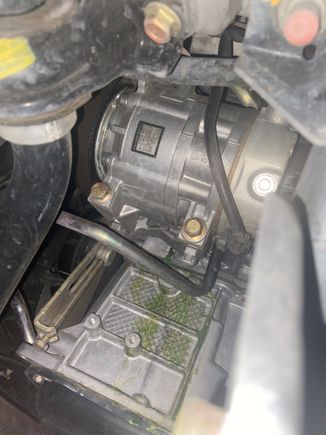 Coolant leak down the driver side of my engine. Any ideas where source is?