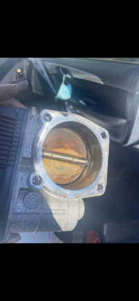 After cleaning up throttle body 