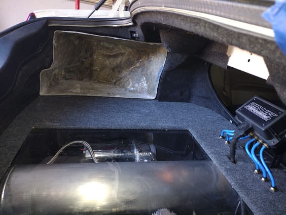 driver side rear sub box with ? order bandpass