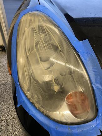 second wave of sanding