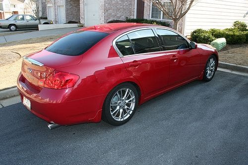 '07 Sedan with Eibach Pro Kit springs and Stillen Cat Back Exhaust