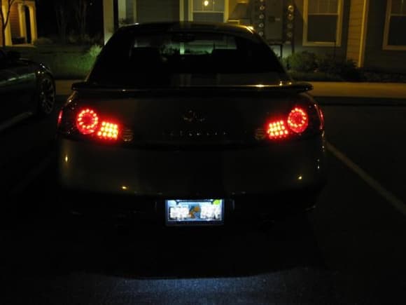 Just put the new license plate lights in!