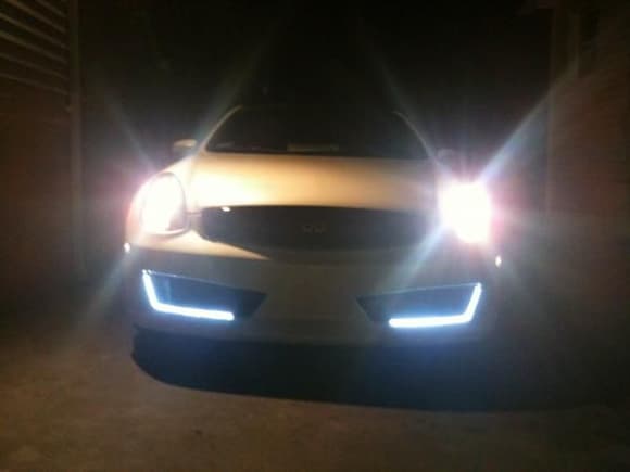 HIDs/Yellow Parking Lamps/LEDs