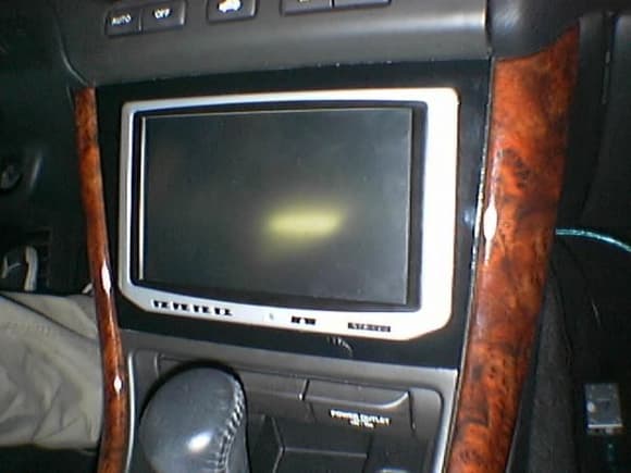 Acura Tl carputer custom dash in black plexi