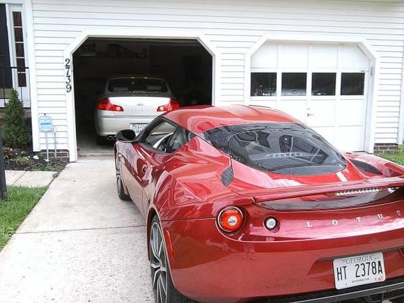 The new Lotus stares down the G