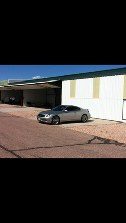 Hangin out at the hanger.