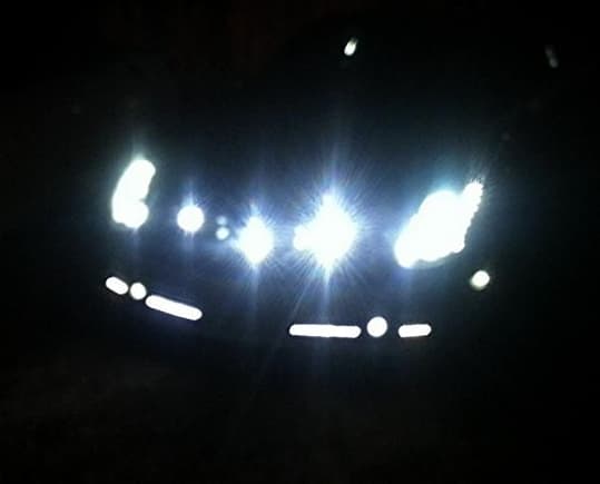 Lights on the front end...check lol.