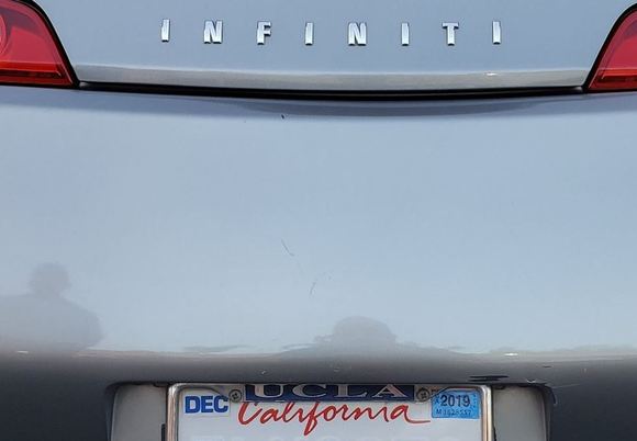 Rear scuffs/dings before body shop