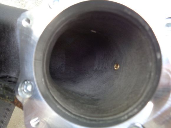 ported v-plenum neck to nwp 75mm throttle body adapter plate