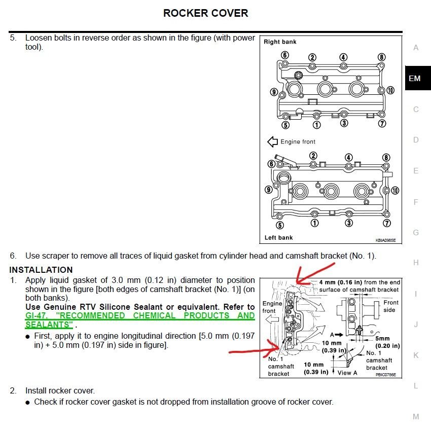 03 valve cover replacement - G35Driver - Infiniti G35 & G37 Forum