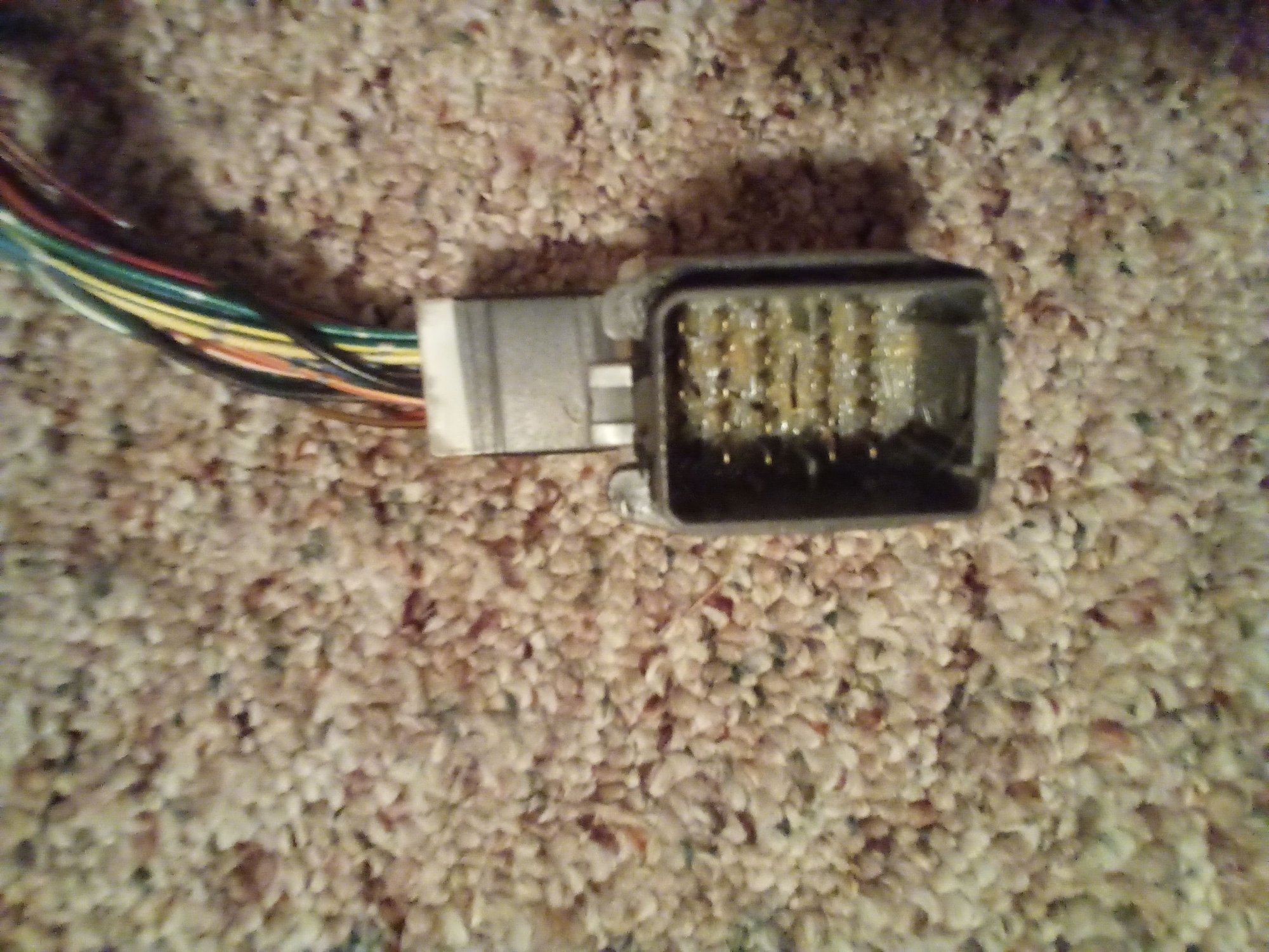 Wiring Pinouts for front drivers side female connector door harness