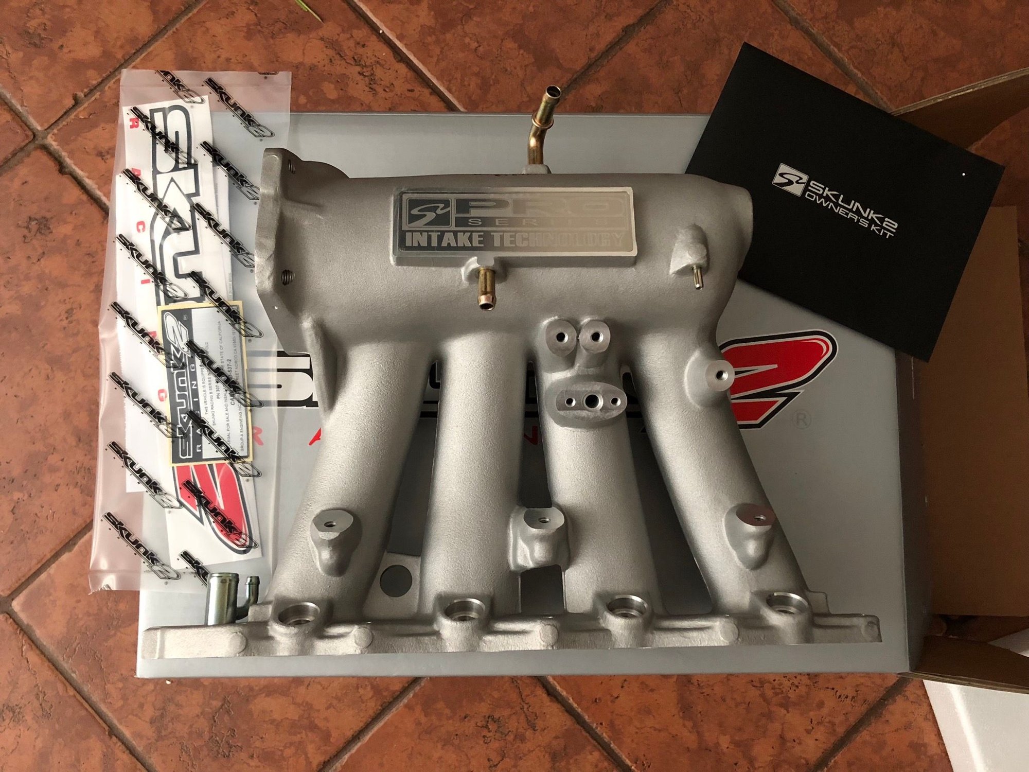 FS OBX ITB, Skunk2 Intake manifold, GSR TB, D16 header HondaTech