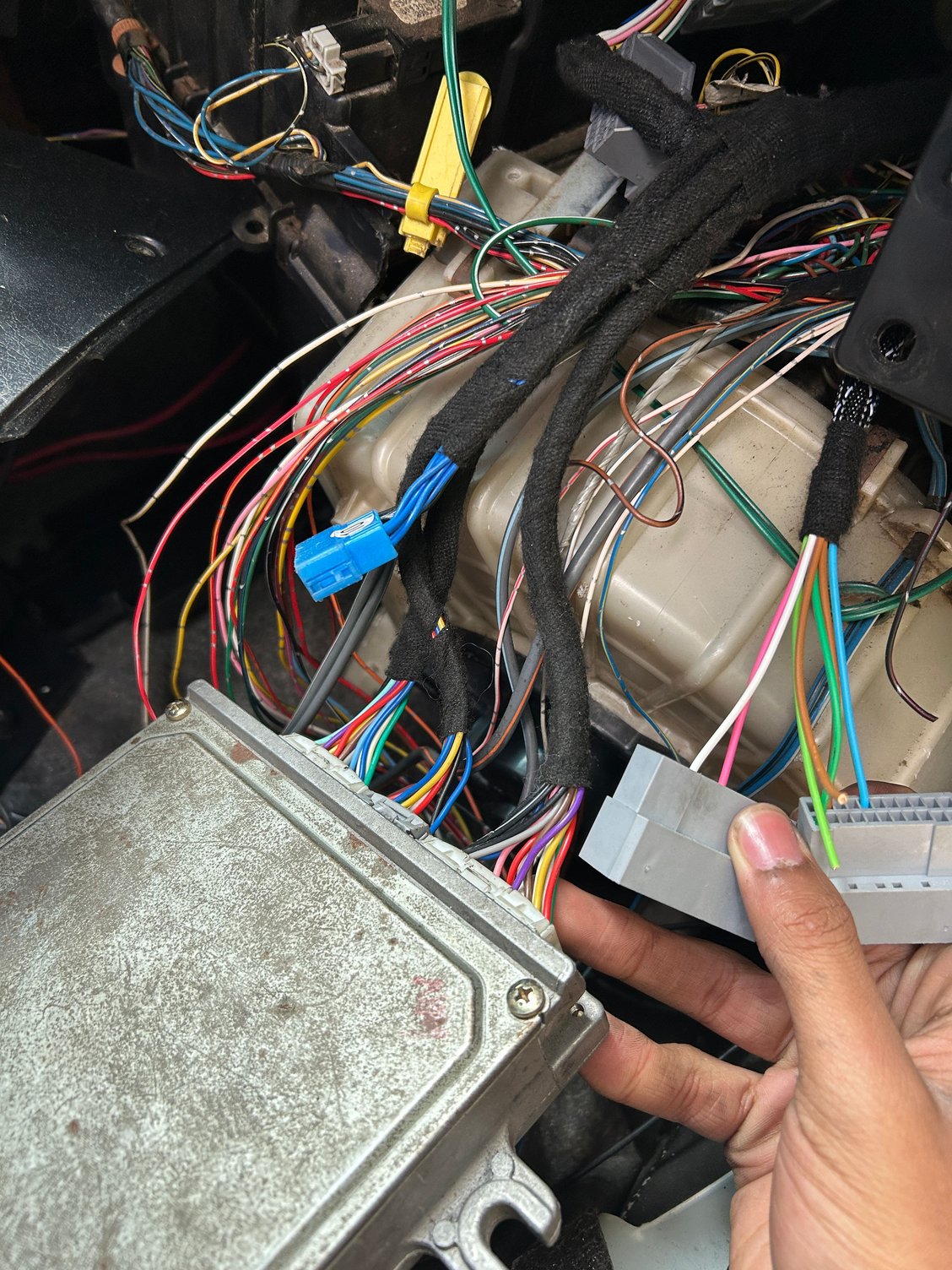 As you can see, the colors of the wires are different than in the diagram, but there are 5 wires as indicated. I�ll contact CTT and ask what color corresponds to what wire.