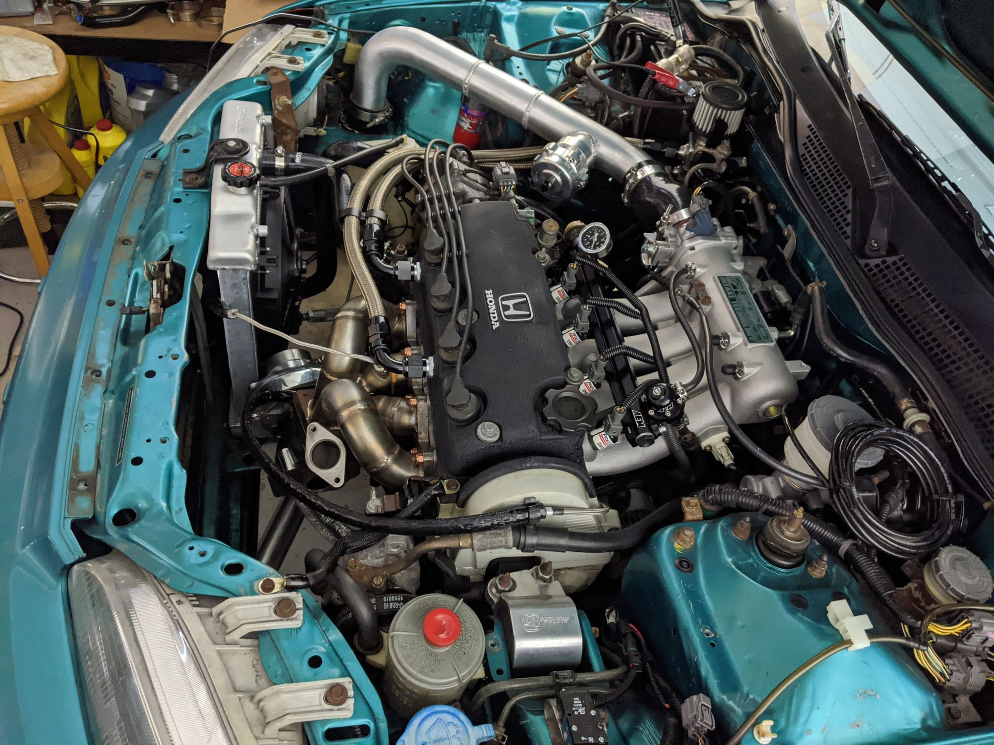 NonovUrbiznizu0027s D16Z6 Turbo Build - like the Energizer Bunny, It