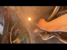 I recorded while welding. This falling glob of molten metal.. is why my screen is cracked. 