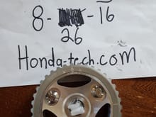 Bisimoto d series adjustable cam gear.
Bought one of the first few so he autographed it. Includes cam key.
*Unused*
$135
